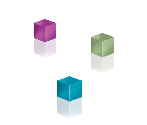 Imanes SuperDym C5 "Strong", Cube-Design, turquesa, pink, verde claro, 3 und. | Accesorios de escritorio | Sigel