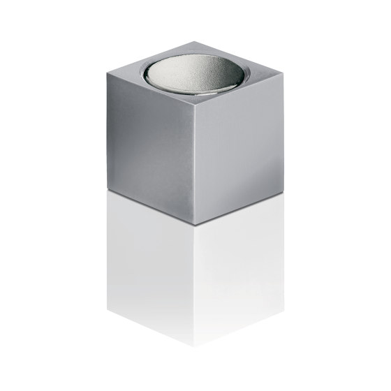 SuperDym magnets C5 "Strong", Cube-Design, silver-grey, 5 pcs. | Desk accessories | Sigel