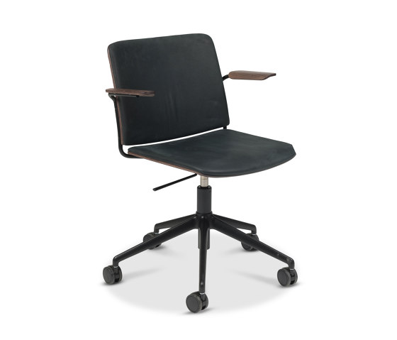 Atrium Focus, wheels, fixed seat-, back cushion and armrest | Chaises | Fora Form