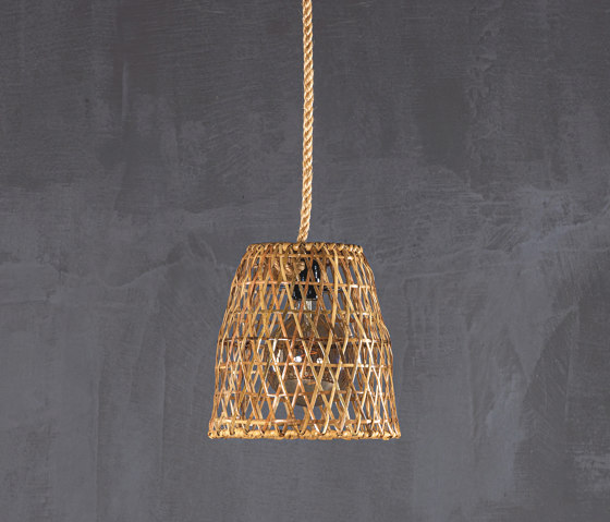 Slow | Caponara Lamp Shade Rattan S 30 | Suspended lights | Set Collection
