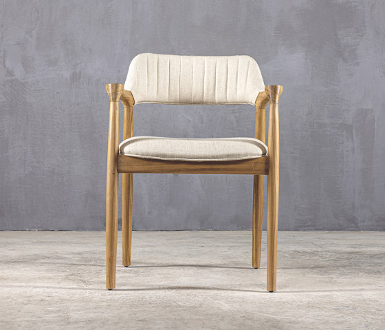 Slow | Georgia Quilted Dining Armchair | Sedie | Set Collection
