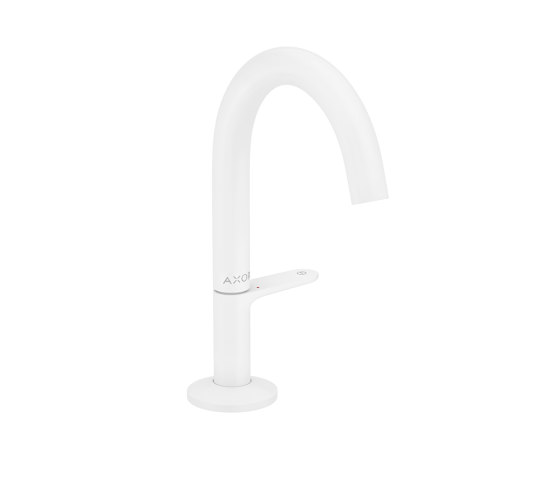 AXOR One
Mitigeur de lavabo Select 140, bonde Push-Open | Blanc mat | Robinetterie pour lavabo | AXOR