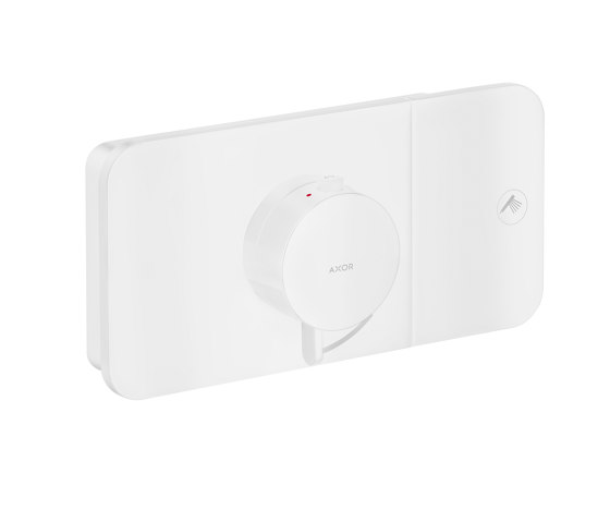 AXOR One Thermostatic module for concealed installation for 1 function | matt white | Shower controls | AXOR