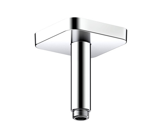 AXOR ShowerSolutions Ceiling connector 100 mm softsquare | Bathroom taps accessories | AXOR