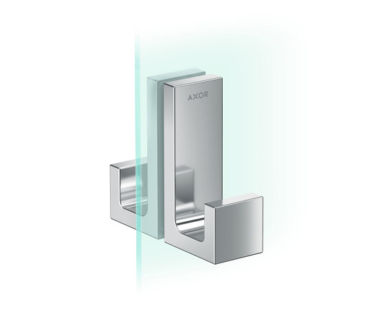 AXOR Universal Rectangular Accessories Shower door handle | Shower curtain rails | AXOR