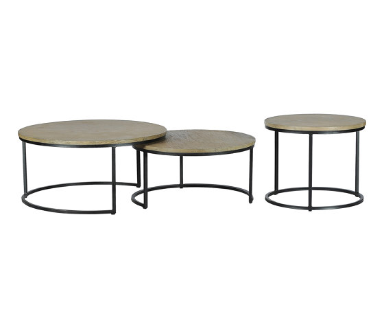 Light Coffee Table Set of 3 | Satztische | cbdesign