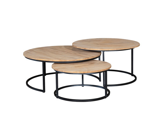 Light Coffee Table Set of 3 | Mesas nido | cbdesign