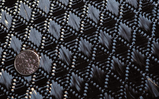 Fukuoka Weaving_Carbon Fiber textile model-6 | Dekorstoffe | Hiyoshiya