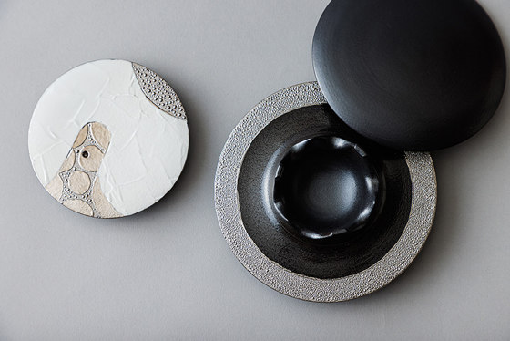Tohgoro Ceramics_Koujitsu Aroma holder | Portacandele | Hiyoshiya