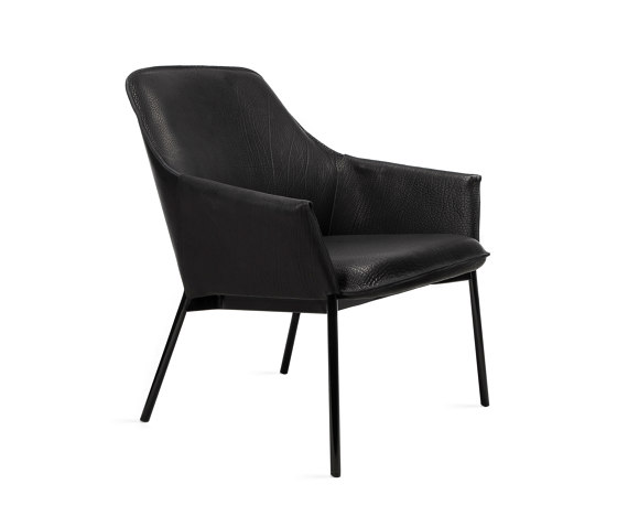 Grace | Lounge Chair Low mit Stahlgestell | Sessel | FREIFRAU MANUFAKTUR