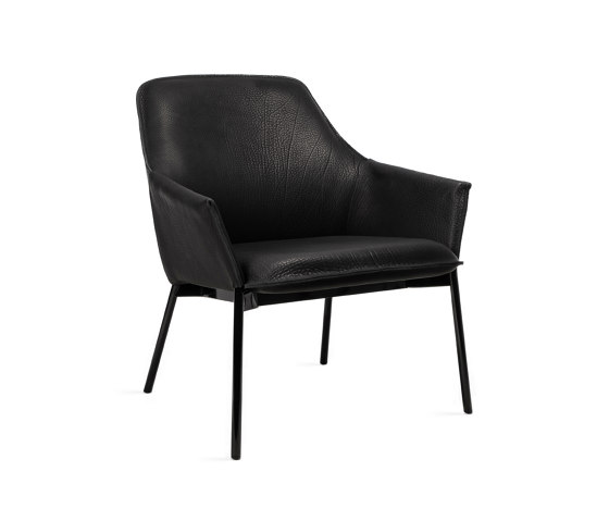 Grace | Lounge Chair Low mit Stahlgestell | Sessel | FREIFRAU MANUFAKTUR