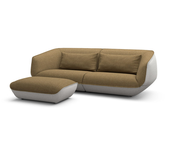 Nook Sofa, mit Hocker | Sofas | COR Sitzmöbel
