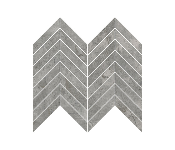 River Grey Mosaico Chevron R | Ceramic tiles | Refin