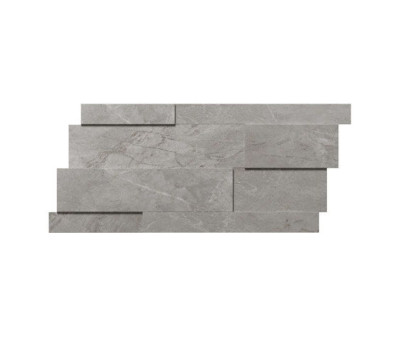 River Grey Muretto 3D mix R | Ceramic tiles | Refin