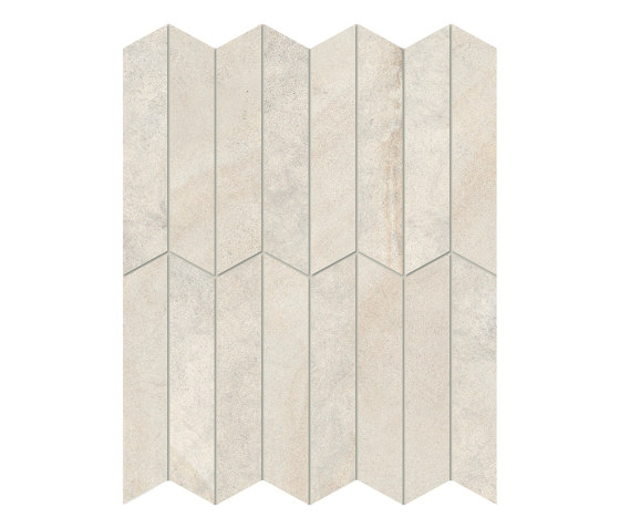 Sublime Ivory Mosaico Plissé Mix | Ceramic tiles | Refin