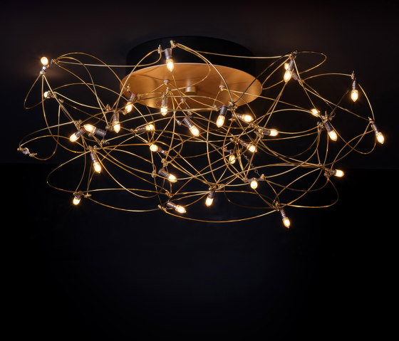 Curled Wall/Ceiling | Wall lights | Quasar