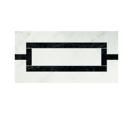 Prestigio Carrara Marquinia Fascia Minimal | Ceramic tiles | Refin