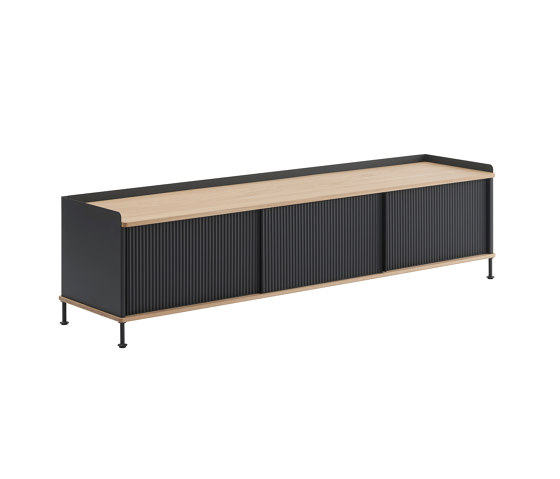 Enfold Sideboard | 186 x 45 H: 48 CM / 73 x 17.7 H: 18.9" | Sideboards / Kommoden | Muuto