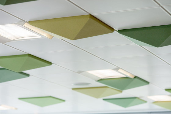 Placas de techo 3D - Placa de techo moldeada | Sistemas de techos acústicos | Autex Acoustics