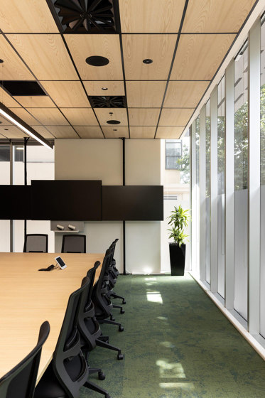 Acoustic Timber™ - Natural timber-look acoustic products | Acoustic ceiling systems | Autex Acoustics