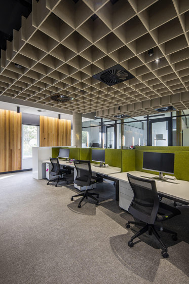 Frontier™ - Acoustic ceiling and wall system | Acoustic ceiling systems | Autex Acoustics