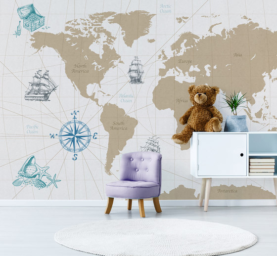 Treasure Map | Wall coverings / wallpapers | WallPepper/ Group