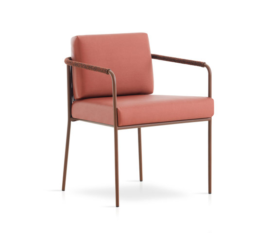 Nido Stackable Hand-woven dining armchair | Armchairs | Expormim