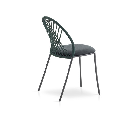 Petale Stuhl mit Seil, Rautenmuster | Stühle | Expormim