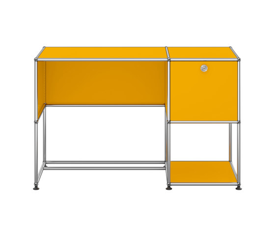 USM Haller Home Office | Golden Yellow | Desks | USM