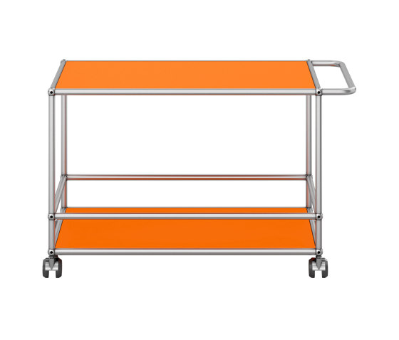 USM Haller Serving Cart | Pure Orange | Chariots | USM