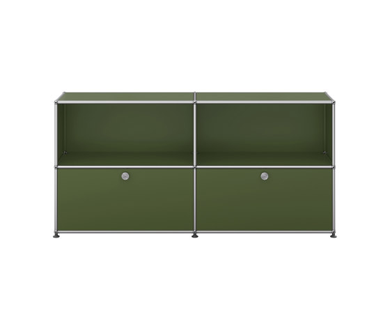 USM Haller Credenza | USM Matte Silver | Aparadores | USM