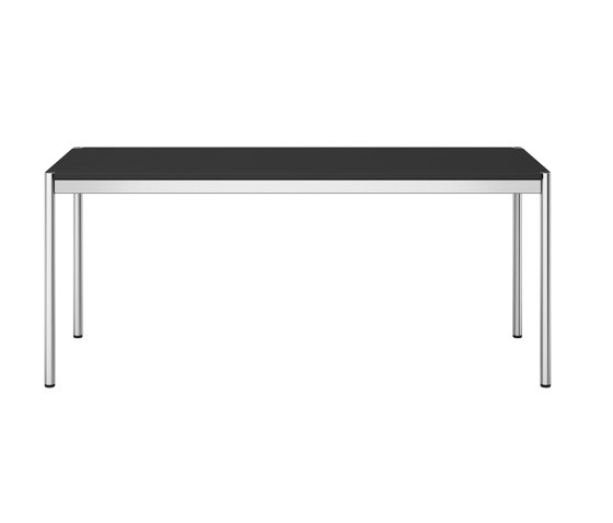 USM Haller Table | Black Linoleum | Dining tables | USM
