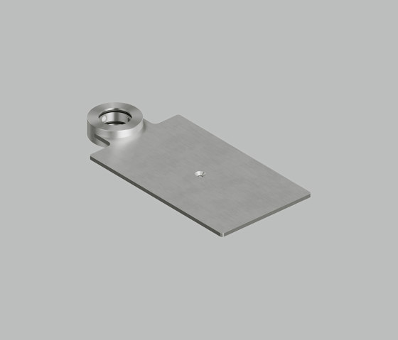 FFQT | Mensola rettangolare. Inseribile sui tubi diametro 22 mm | Rubinetteria accessori | Quadrodesign