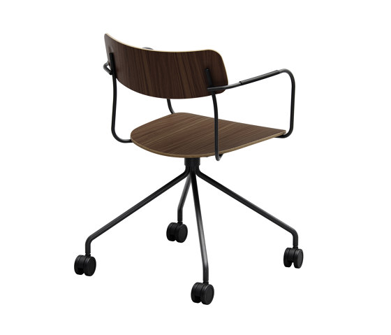 Ella with Four Leg Base and Castors | Office chairs | Martela