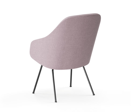 Sola Easy Chair with Four Leg Base and Armrests | Armchairs | Martela