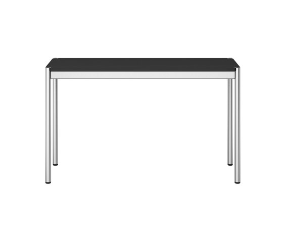 USM Haller Table | Black Linoleum | Mesas consola | USM