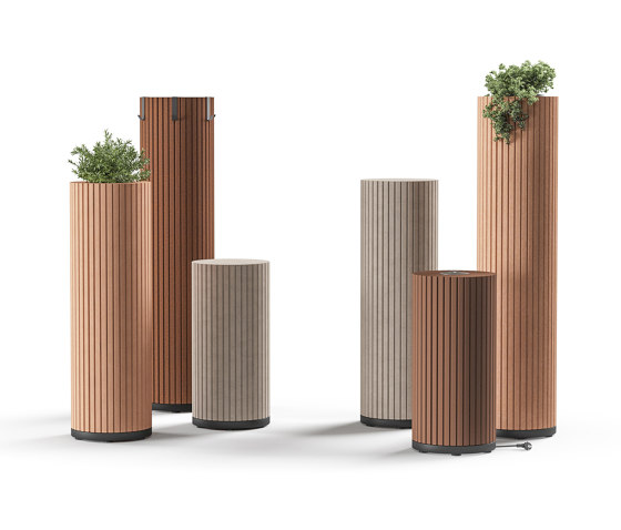 Parthos Acoustic Columns | Oggetti fonoassorbenti | Narbutas