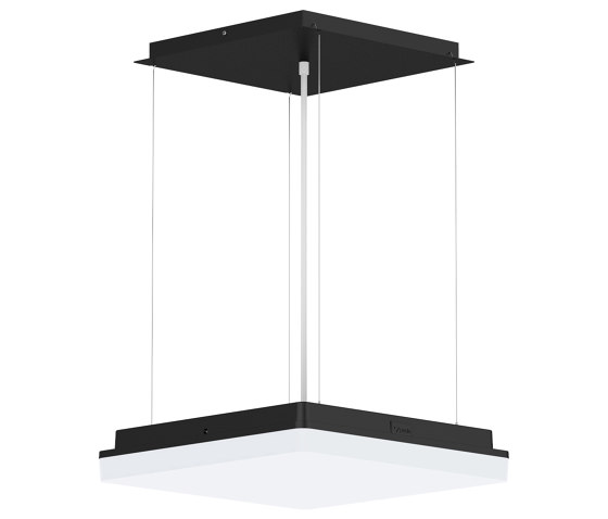 LIBRE SQUARE 2.0® 400mmx400mm pendant | Suspended lights | perdix