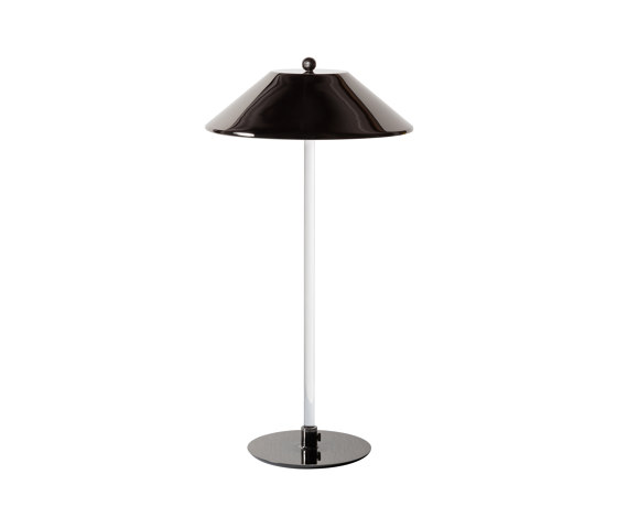 Candilee | Lampe de Table Rechargeable Noir Bronze à Canon | Luminaires de table | LUCE TU