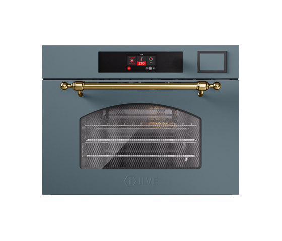 Nostalgie | Ultracombi compact oven hot air, steam, microwave | Microwaves | ILVE