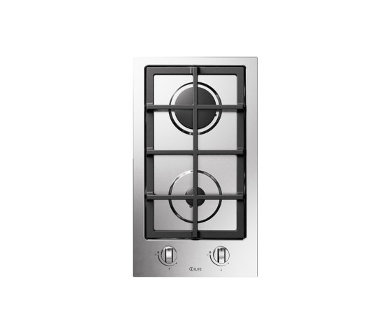 Pro Line | 30 cm stainless steel gas hob 2 burners | Hobs | ILVE