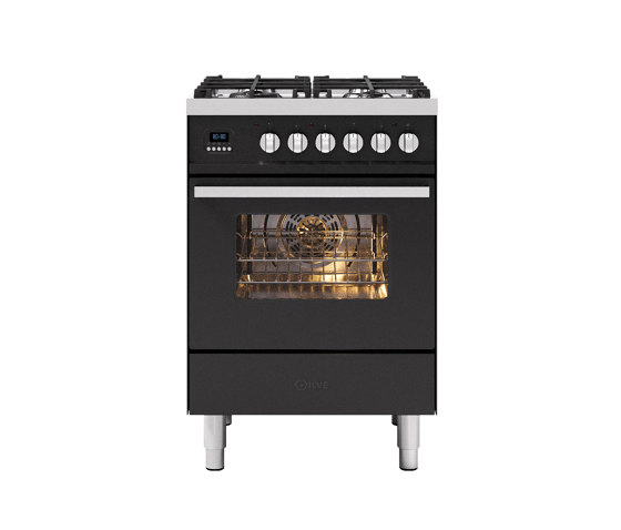 Pro Line | 60 cm single oven range cooker 4 burners | Ovens | ILVE