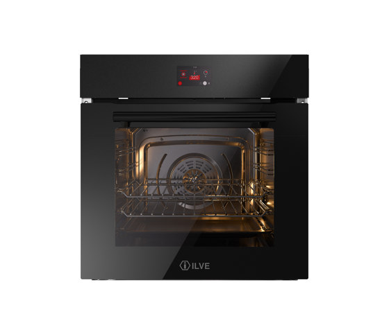 Professional Plus | 60 cm black glass TFT built-in oven | Ovens | ILVE