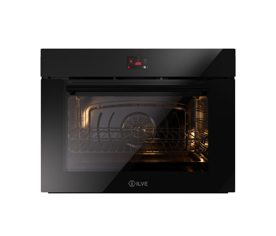 Professional Plus | 80 cm black glass TFT built-in oven | Ovens | ILVE