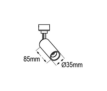 Eidos Ceiling Ø35 | Lámparas de techo | Castaldi