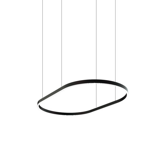 Way Linear System | Oval 1500 | Double Emission | Lámparas de suspensión | Castaldi