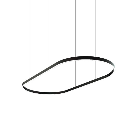 Way Linear System | Oval 1800 | Single Emission | Lampade sospensione | Castaldi