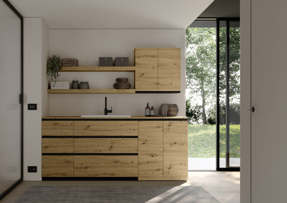 Spazio Time 9 | Wall cabinets | Ideagroup