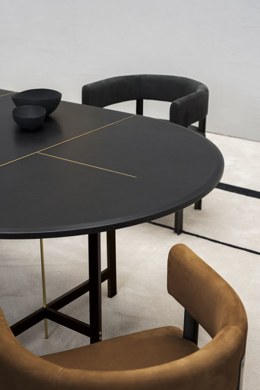 PLACE' LEATHER Table | Mesas comedor | Baxter