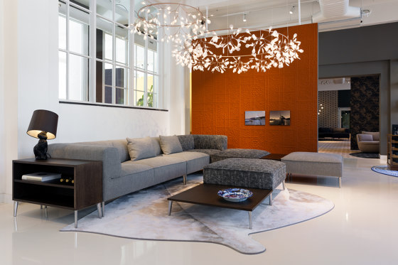 Heracleum III The Big O, Large, Copper | Suspended lights | moooi